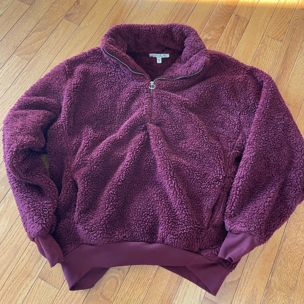 Express One Eleven Quarter Zip Sweatshirt